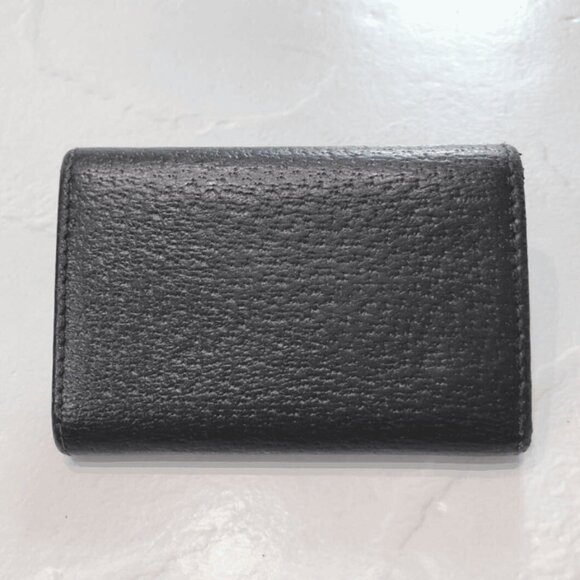 Gucci 6-ring key case, black leather, Sherry line - Picture 2 of 10